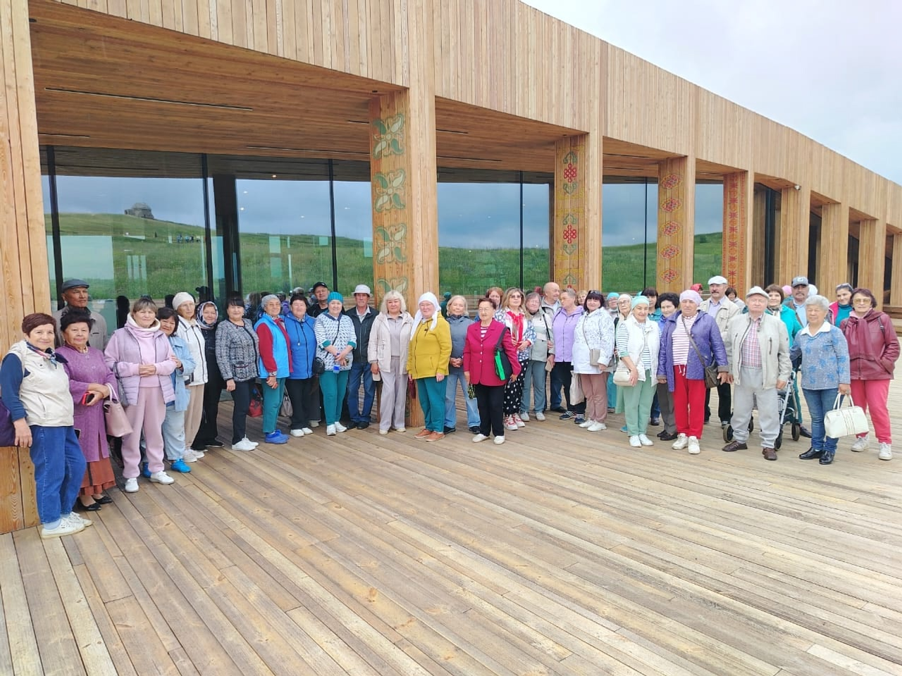 Жители Уфимского района посетили мавзолей Тура-хана и музей кочевых цивилизаций