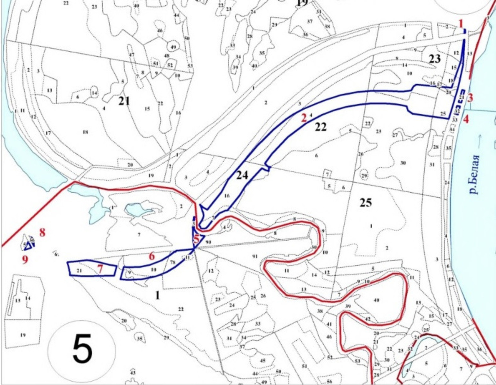 В Уфе изменят границы лесничества для строительства новых мостов через