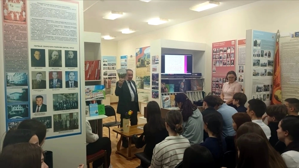 В музее Михайловки прошла встреча с профессором Зиязетдиновым