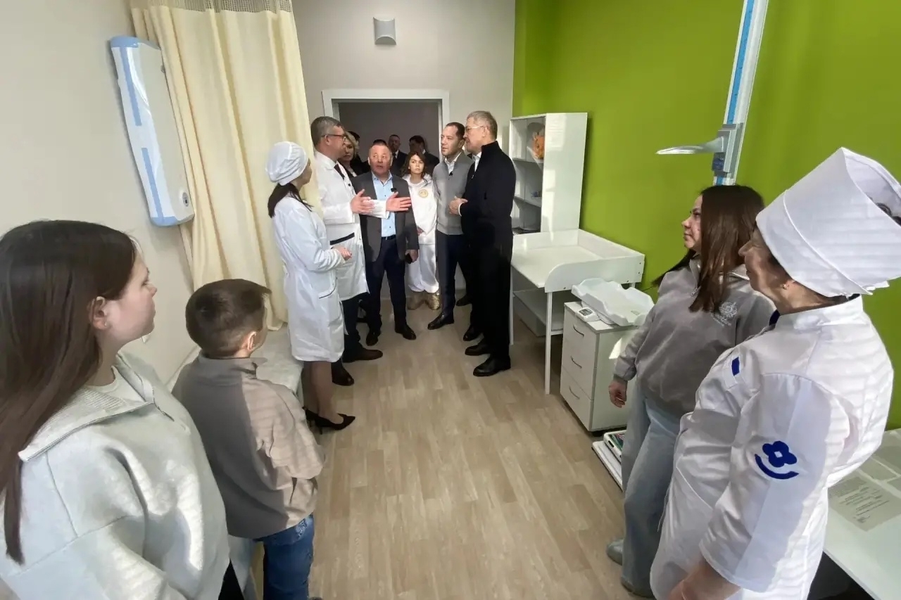 В Янауле открылась современная детская поликлиника