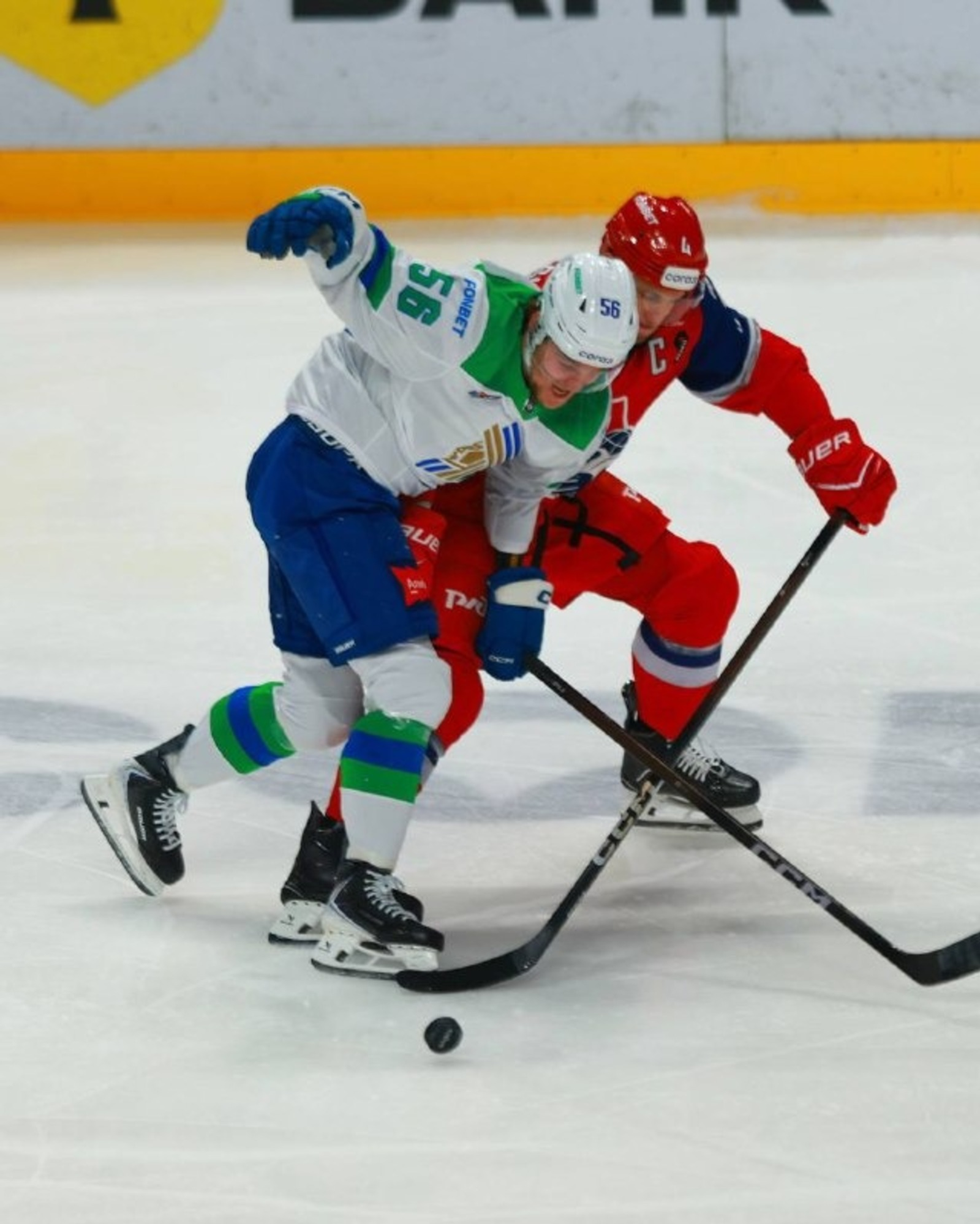 Уфимский «Салават Юлаев» уступил «Локомотиву» в овертайме в матче КХЛ