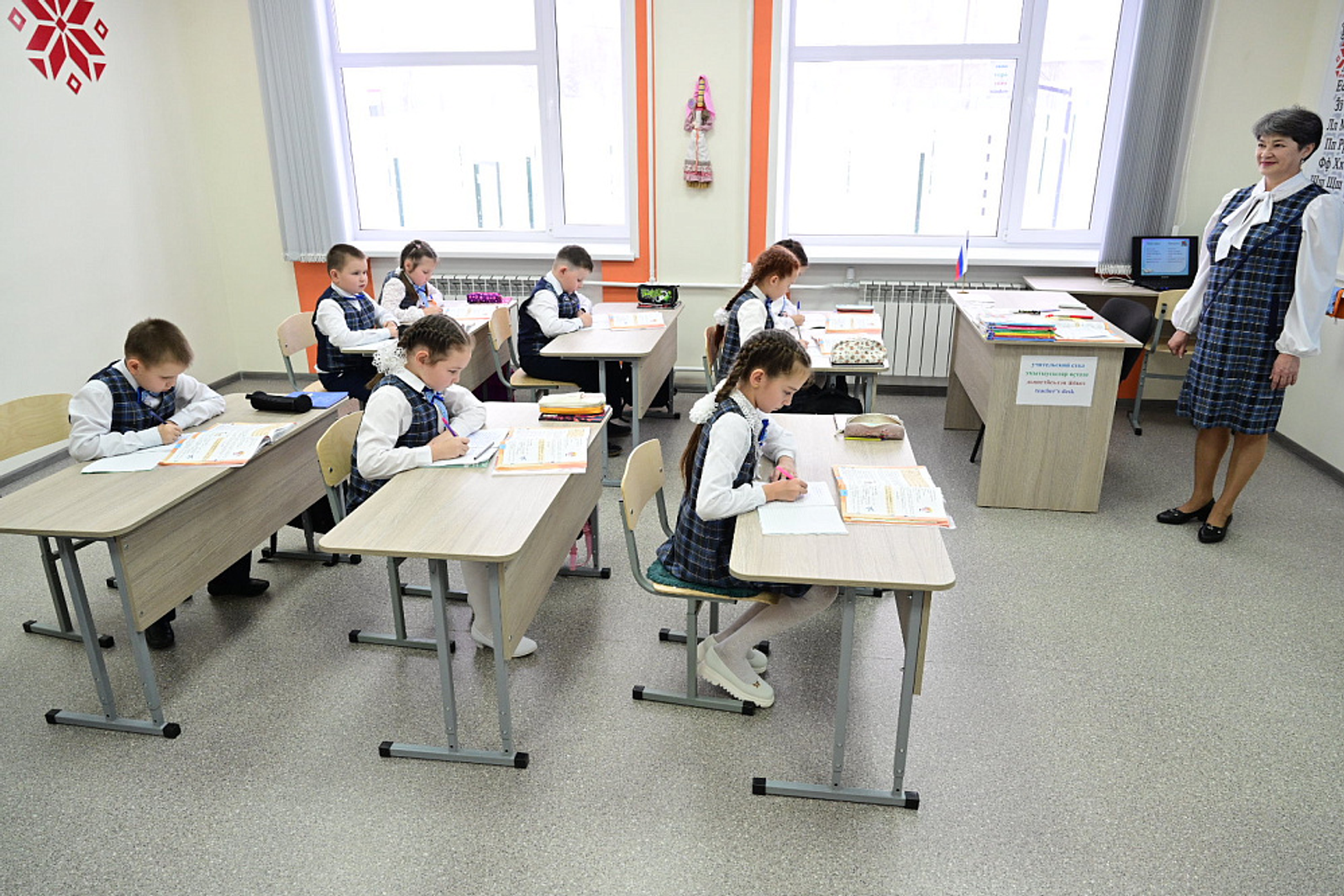 В Башкирии открыли полилингвальную школу в селе Новые Татышлы