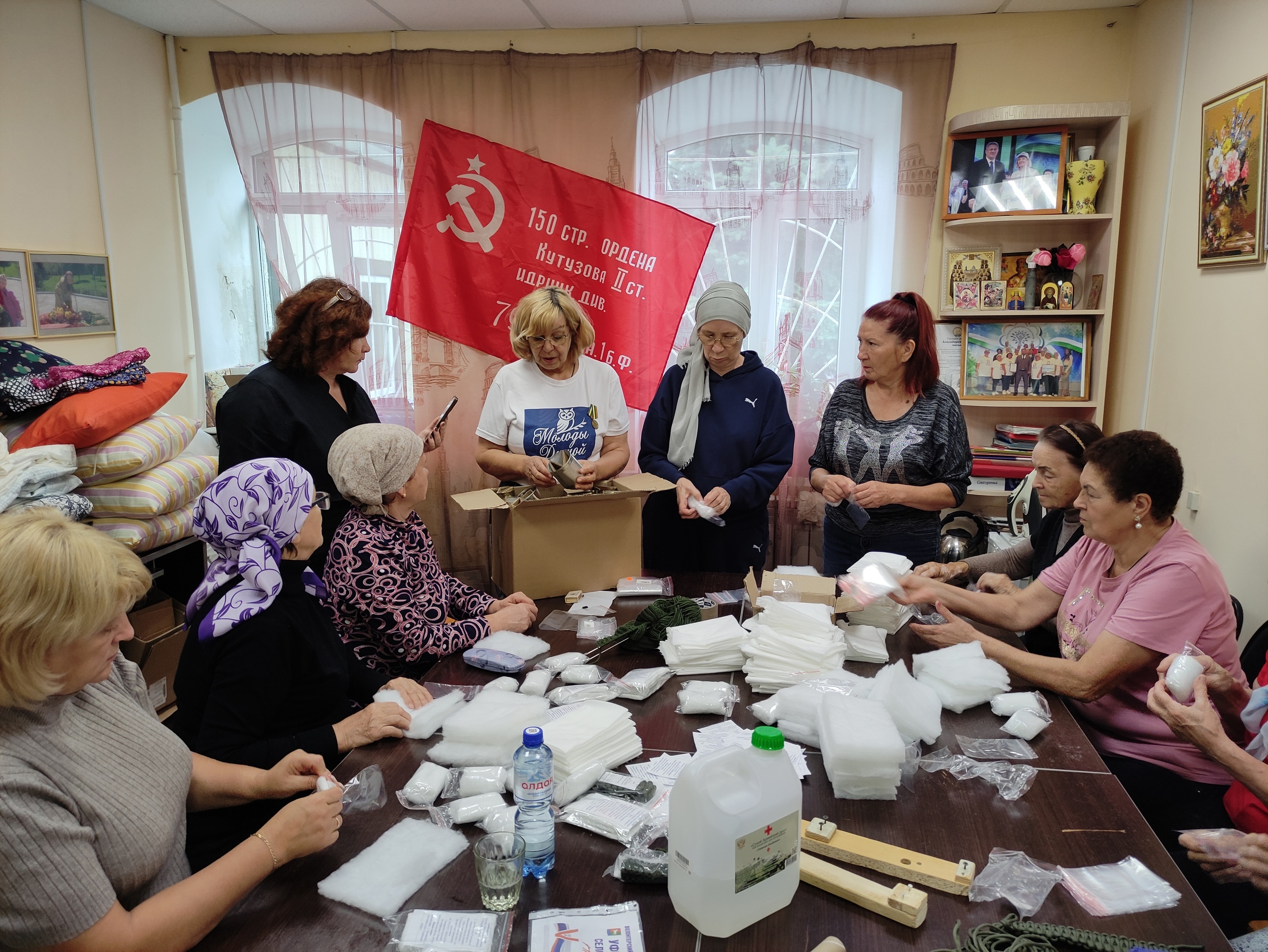 Волонтеры Уфимского района объединяют усилия в поддержку СВО