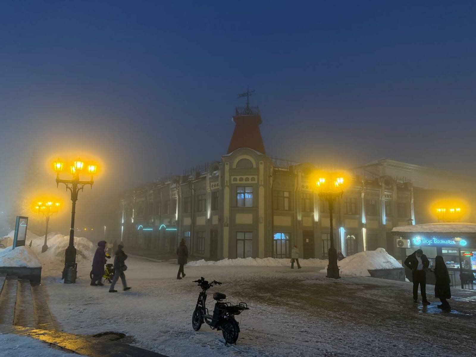В Уфе из-за тумана объявили жёлтый уровень погодной опасности