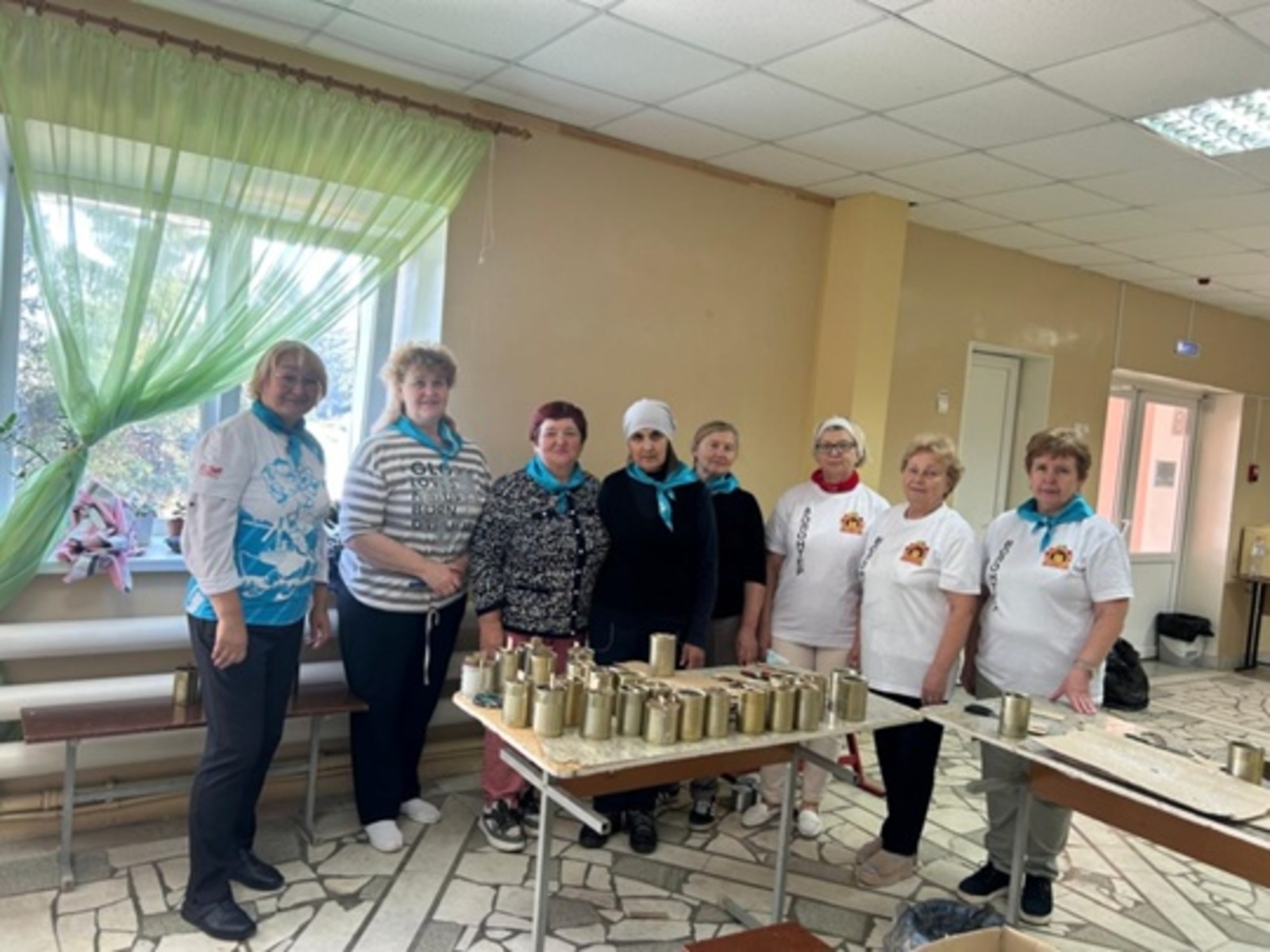 Жители села Булгаково изготовили окопные свечи для участников СВО