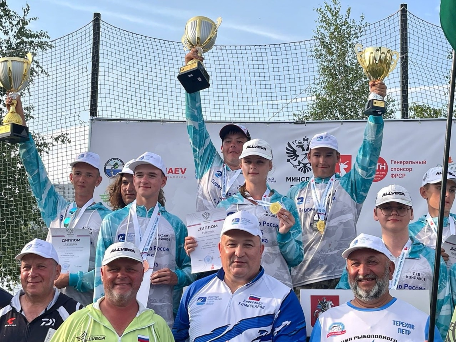 Юные рыболовы из Башкирии завоевали золото на первенстве России