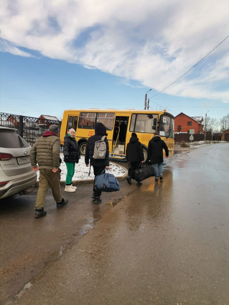 Ученики Уфимского района отправились на учебные военные сборы в парк «Патриот»