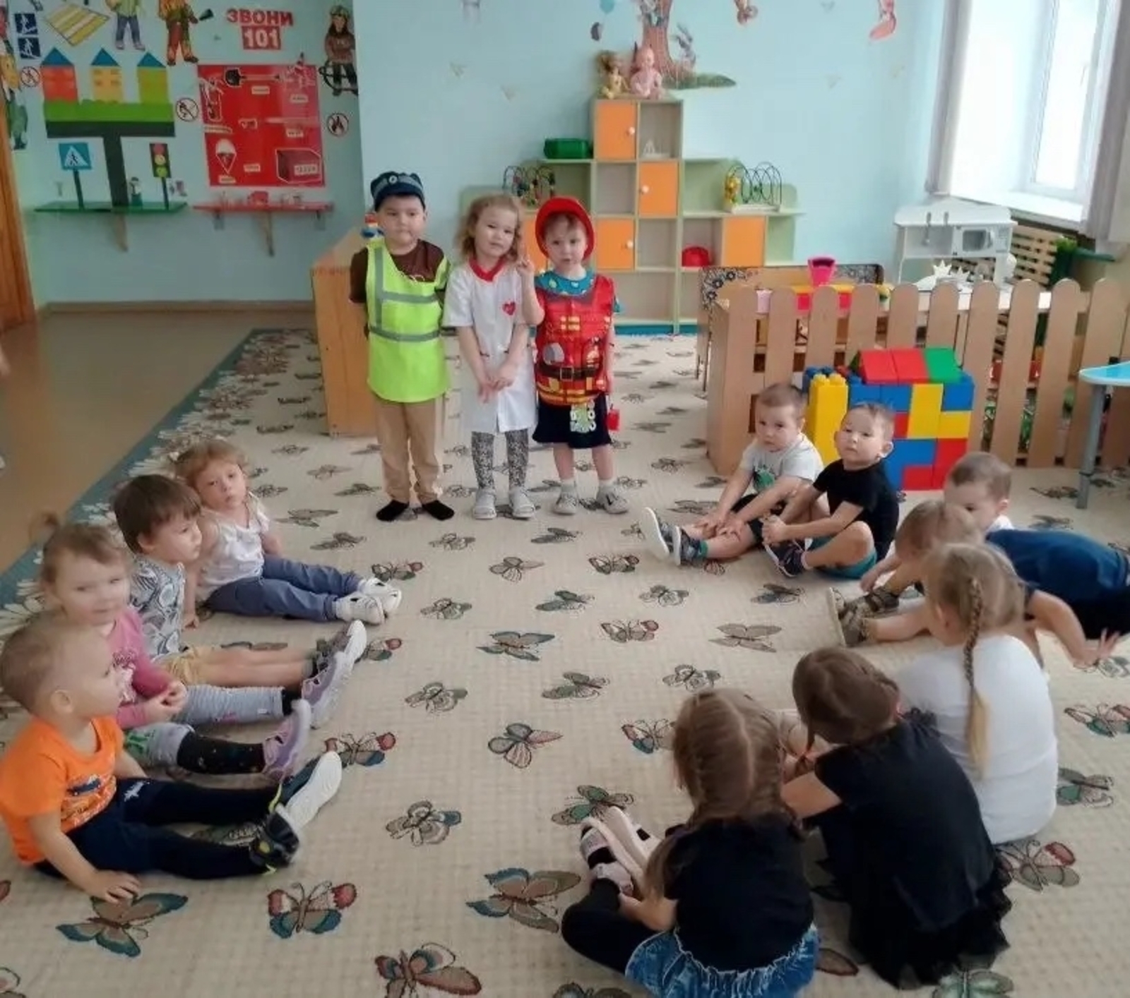 «Безопасность детства»: в детсадах Уфимского района учат правилам безопасности