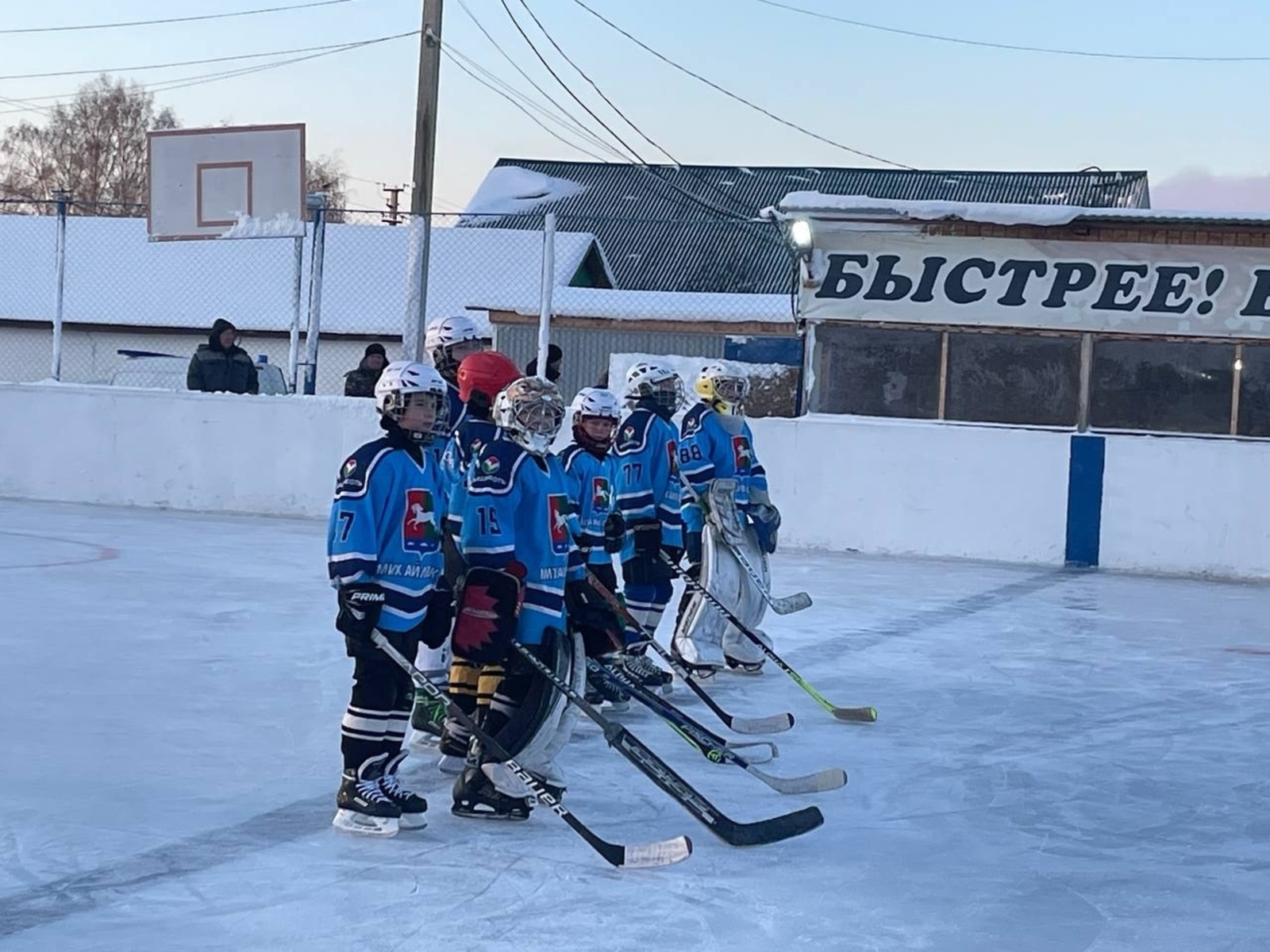 В Уфимском районе стартовал сезон детского хоккея