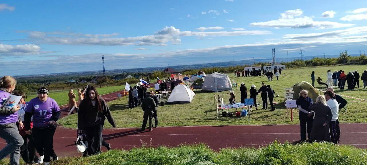 В Уфимском районе прошел туристический слет с участием школьников