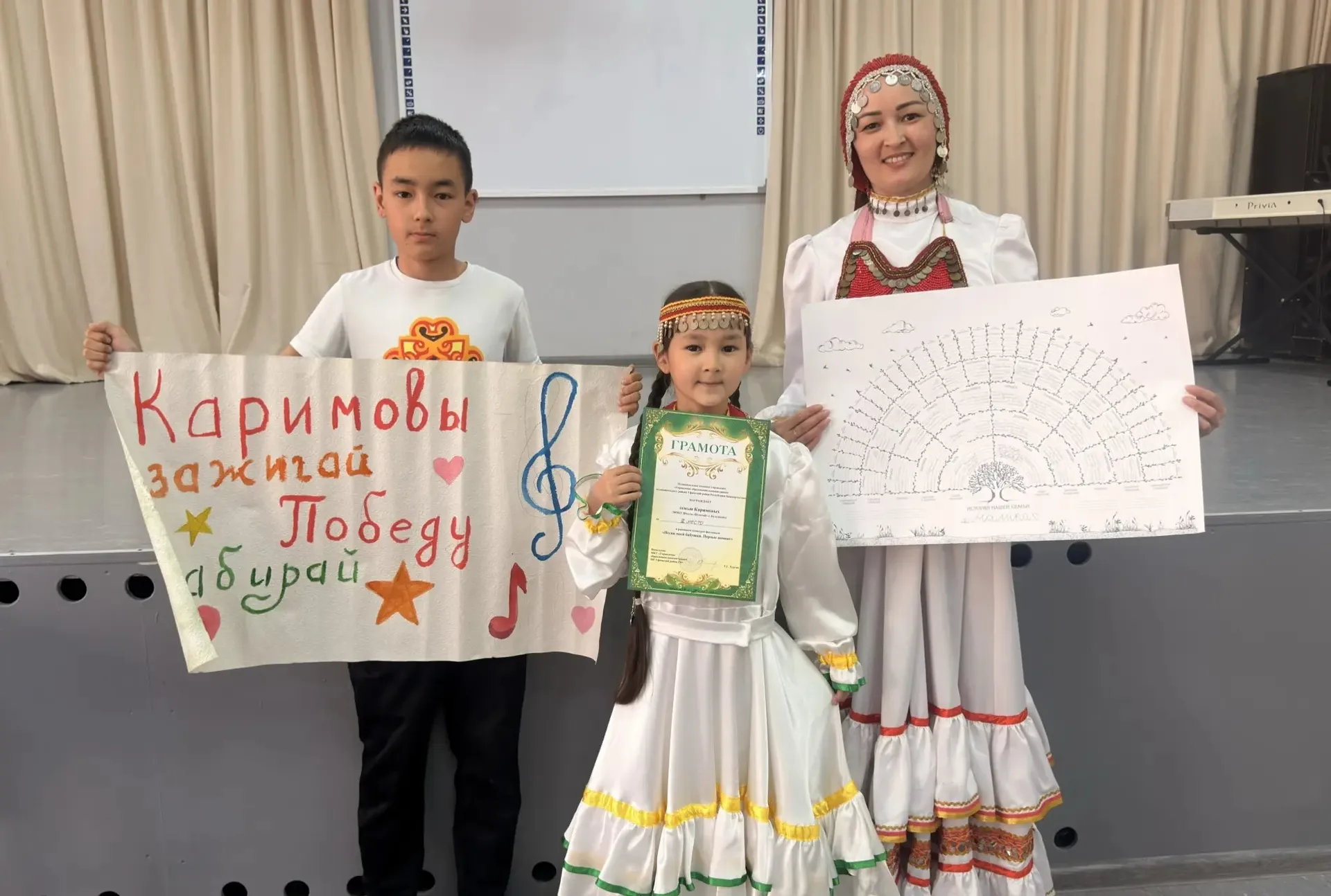 В школе им. Алымова села Михайловка прошел конкурс «Песни моей бабушки»