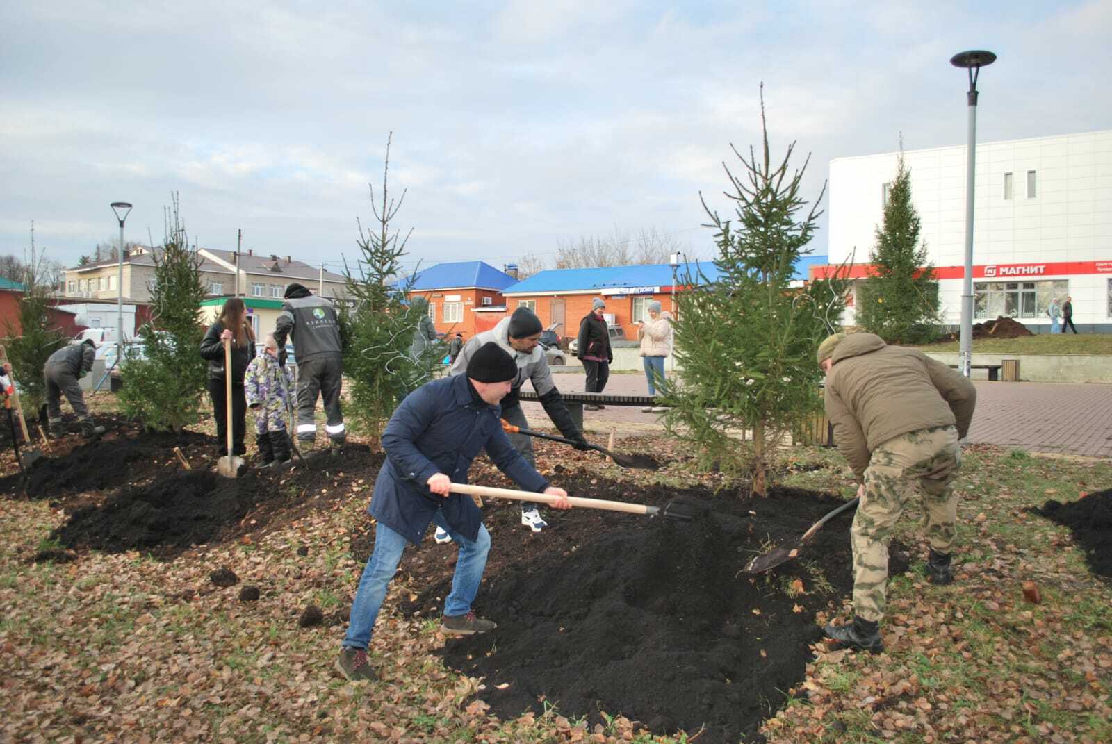 В селе Юматово появилась Аллея воинской Славы