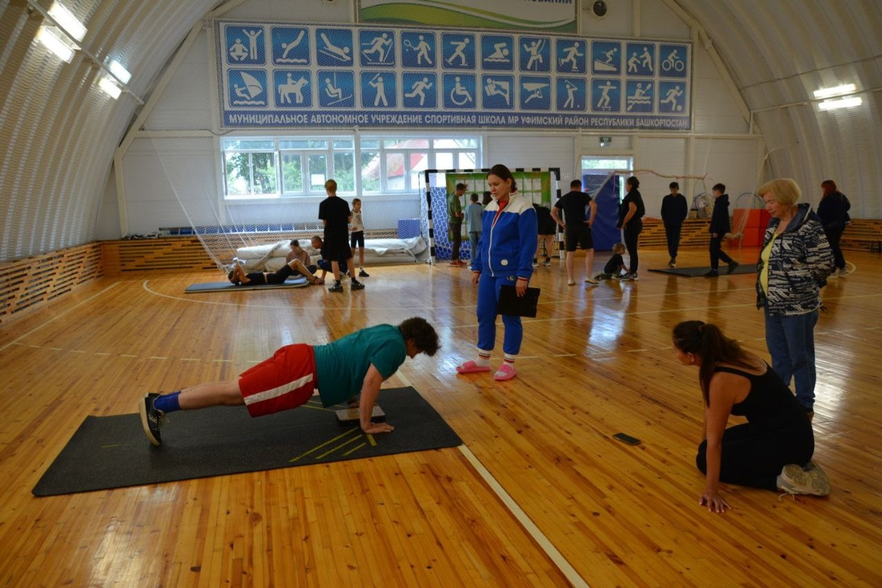 Семейный фестиваль ГТО объединил жителей Уфимского района