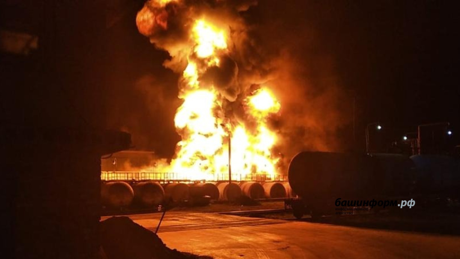 Возгорание мазута на одном из предприятий в Башкирии удалось ликвидировать