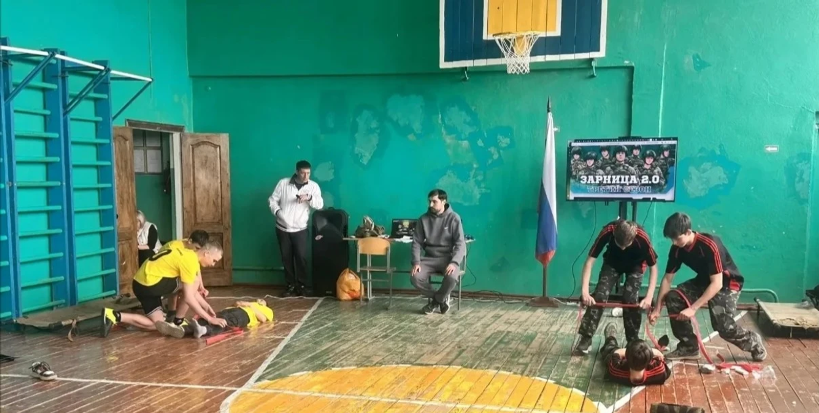 Боец из Башкирии помог провести «Зарницу 2.0» для школьников Запорожской области