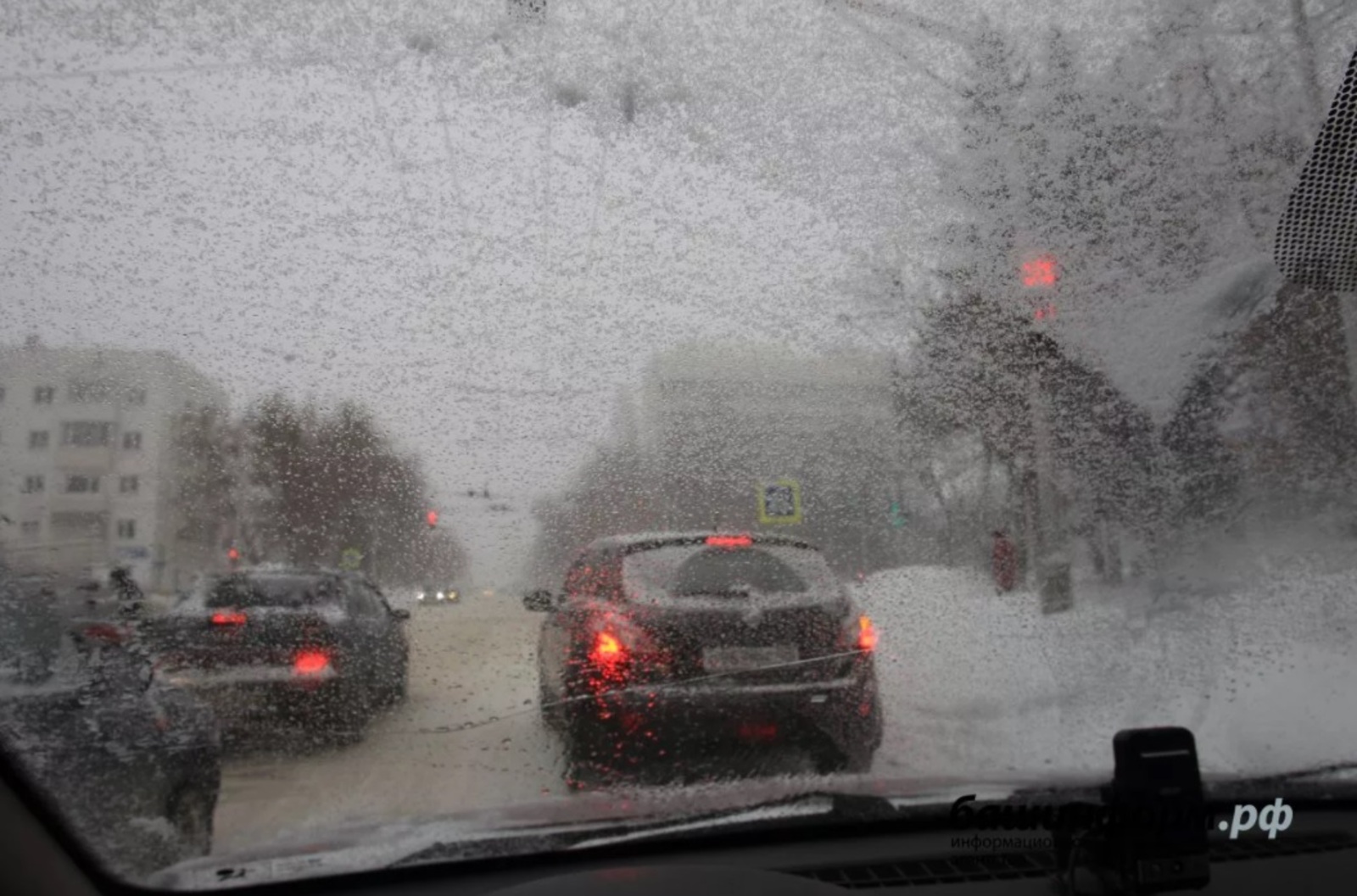 Госавтоинспекция предупредила о надвигающемся на Башкирию снегопаде