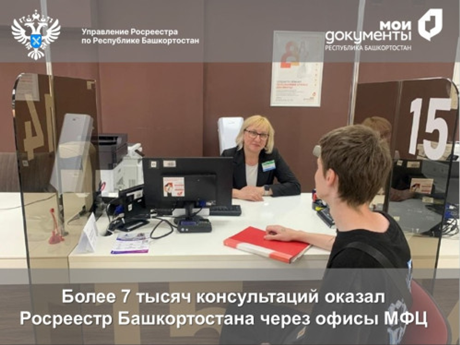 Росреестр Башкирии провел 7000 консультаций через МФЦ