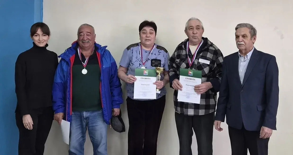 В Уфимском районе прошли соревнования по шашкам в рамках Спартакиады