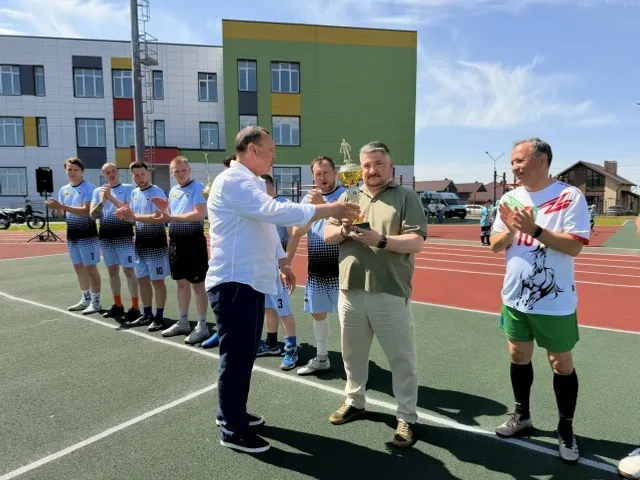 В Уфимском районе прошёл благотворительный турнир по футболу в поддержку бойцов