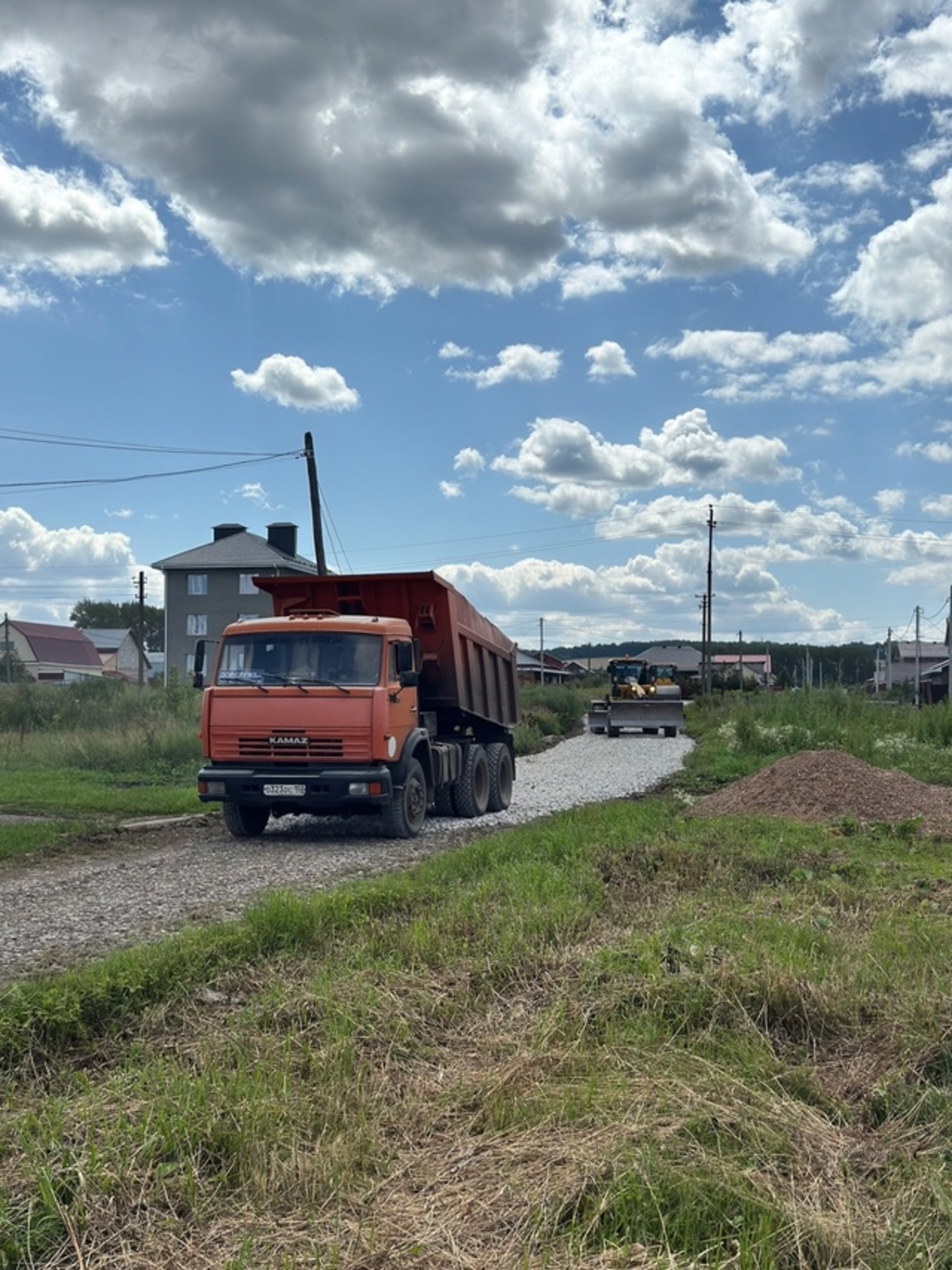 Дороги в деревне Подымалово Уфимского района приведены в порядок