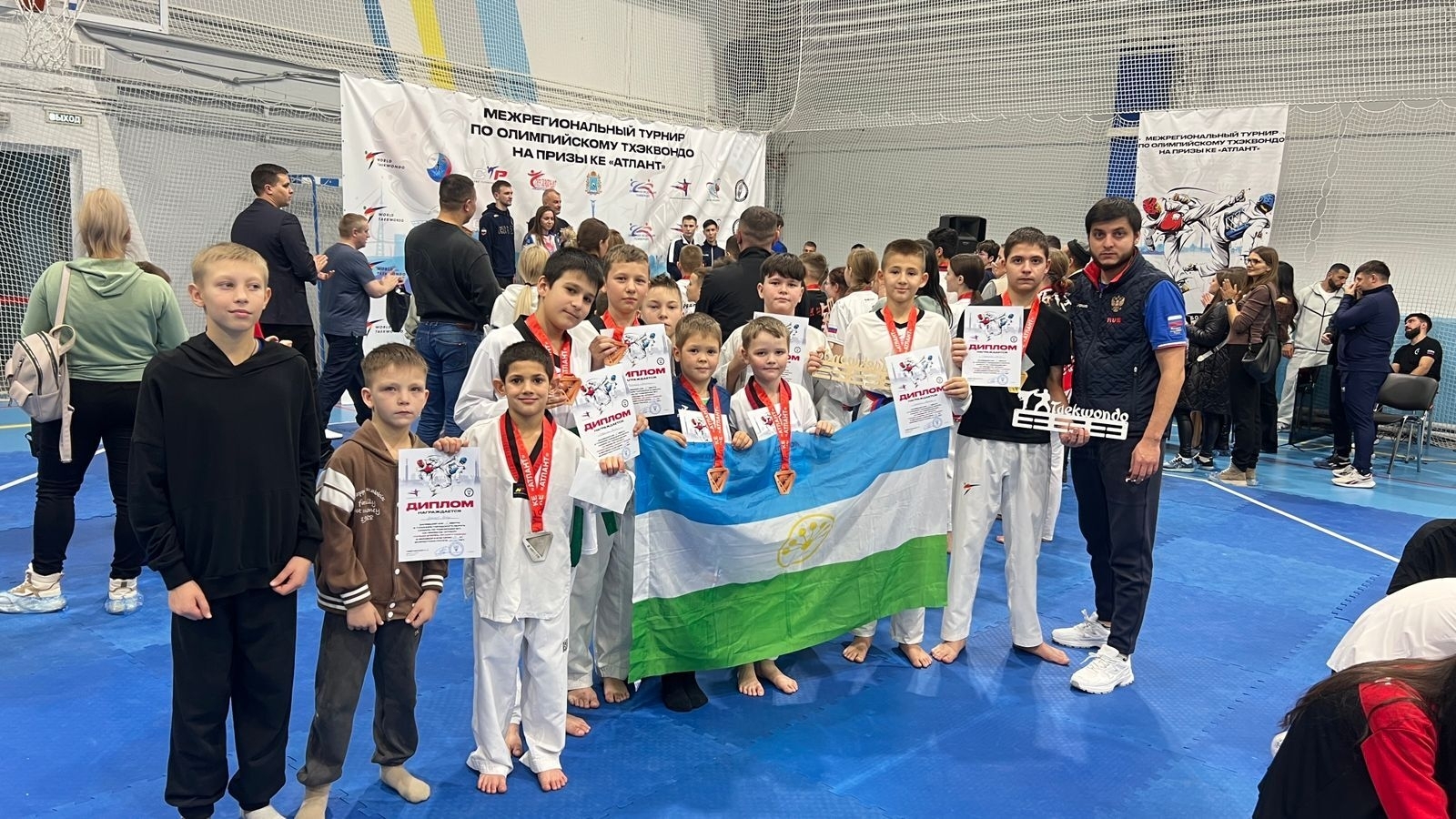 Воспитанники спортшколы Уфимского района завоевали 17 медалей на турнире