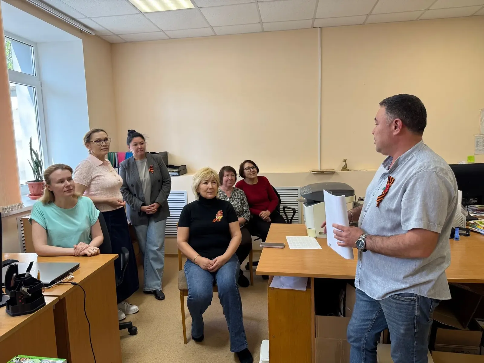 В Центральной библиотеке Уфимского района провели инструктаж