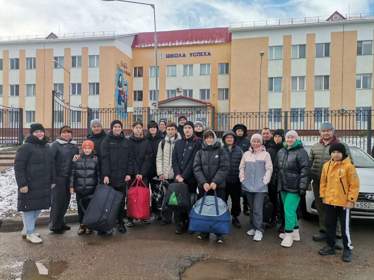 Ученики Уфимского района отправились на учебные военные сборы в парк «Патриот»