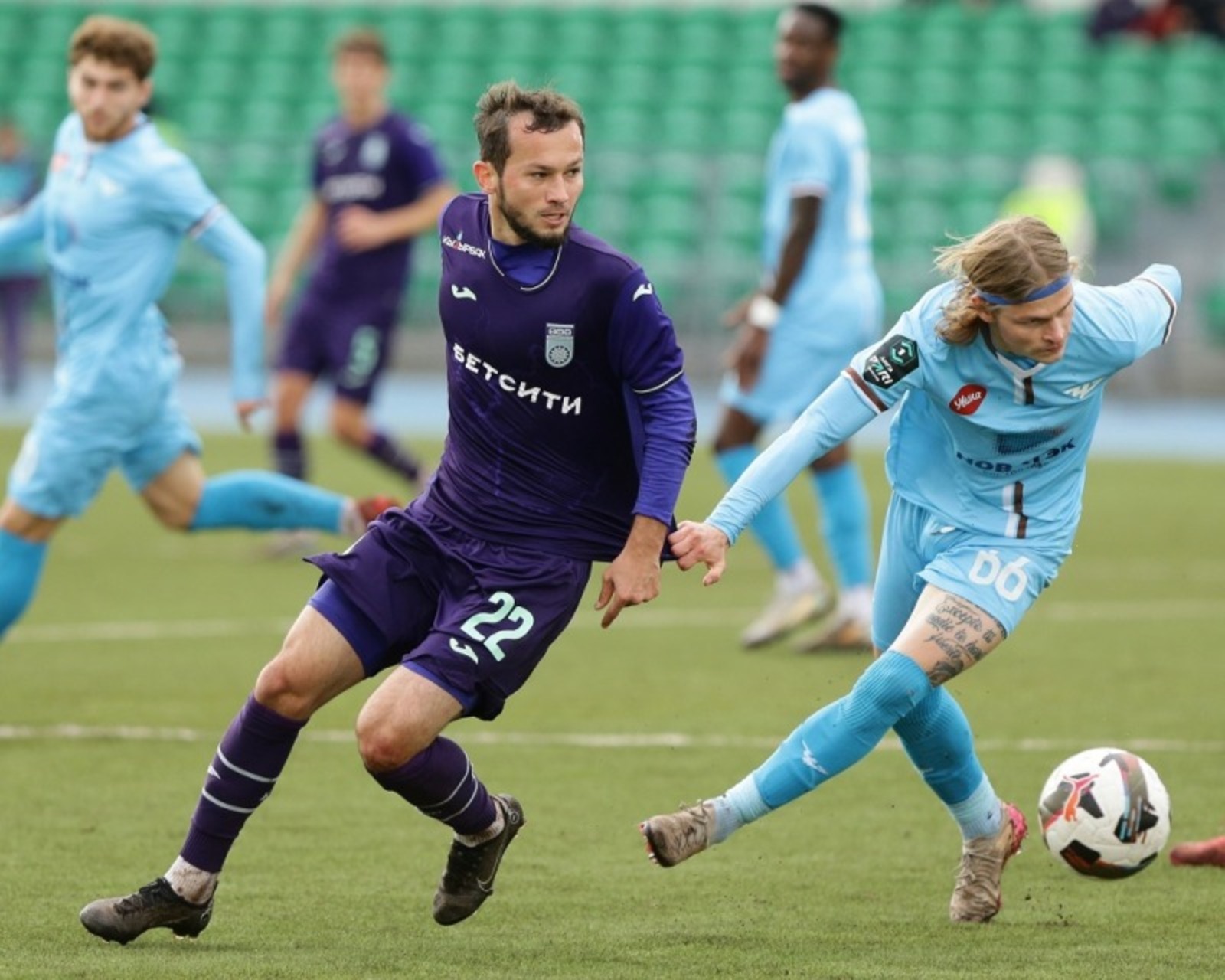 ФК «Уфа» и «Челябинск» завершили встречу со счётом 0:0