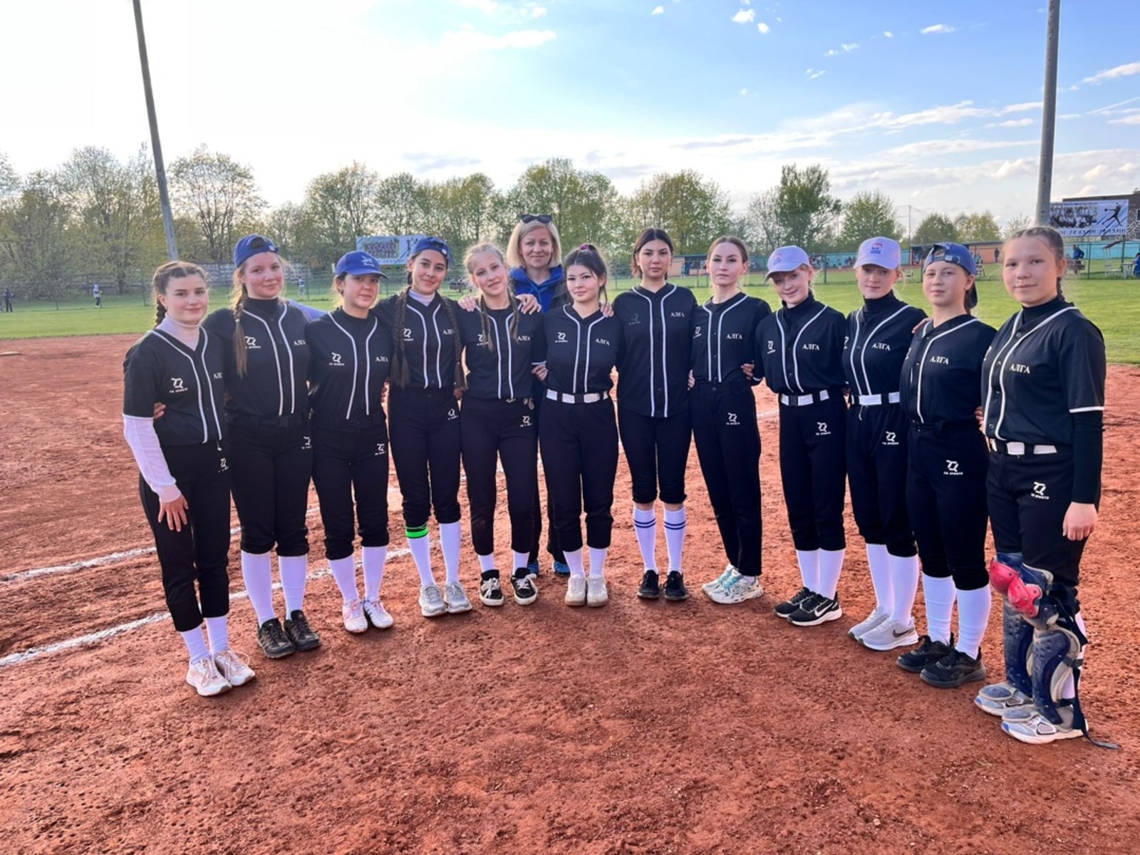 Софтболистки из Уфимского района достойно выступили на Первенстве России