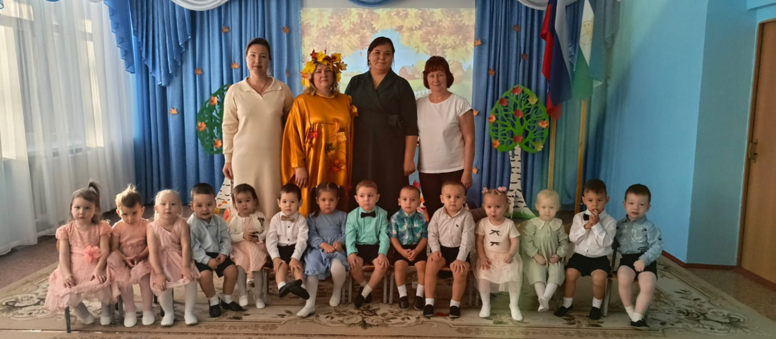 В детском саду «Аленький цветочек» села Нурлино прошли осенние праздники