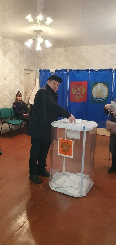 Жители Уфимского района принимают активное участие в выборах Президента РФ