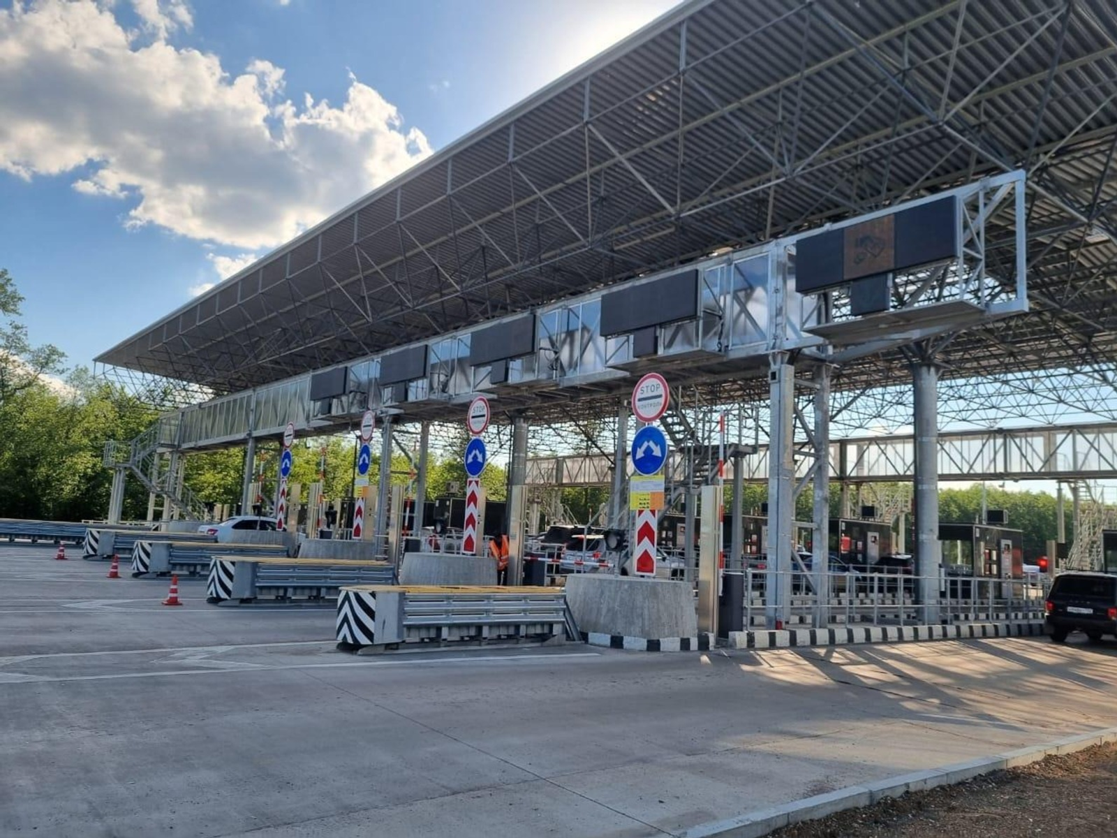 На трассе М-5 в направлении Уфы ограничат движение