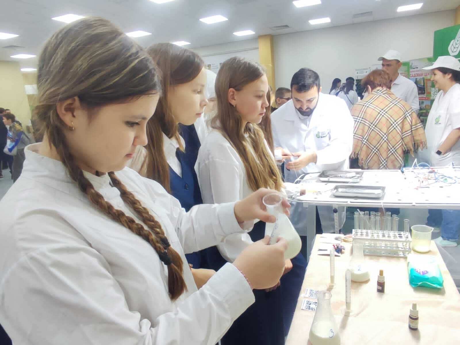 Школьники Уфимского района познакомились с профессиями аграрной сферы