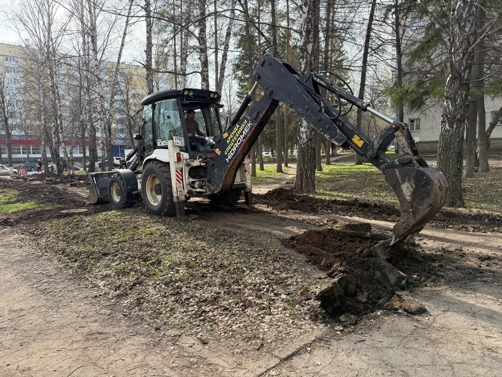 В Уфе началось благоустройство сквера имени Рихарда Зорге