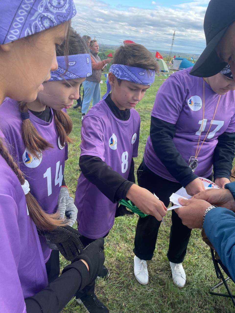 В Уфимском районе прошел туристический слет с участием школьников