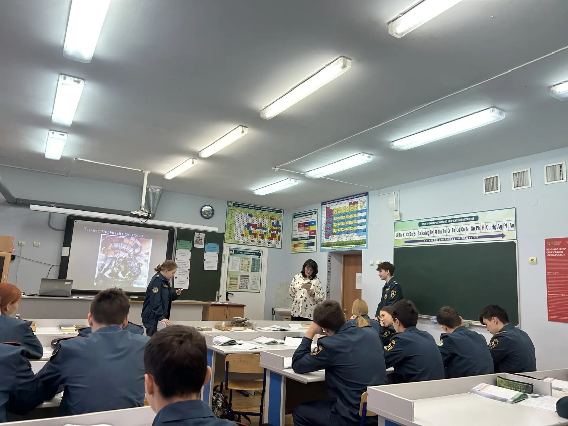 В школе Дорогино проходит фестиваль занятий по функциональной грамотности