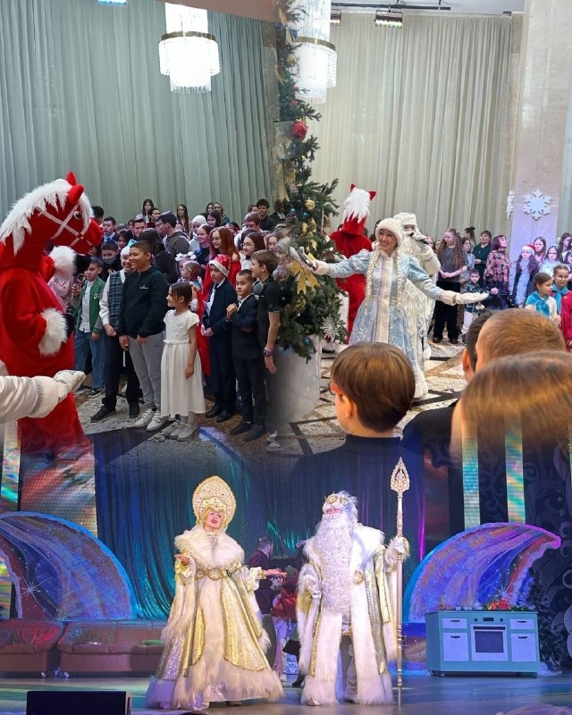 Школьники Уфимского района стали участниками Республиканской новогодней ёлки