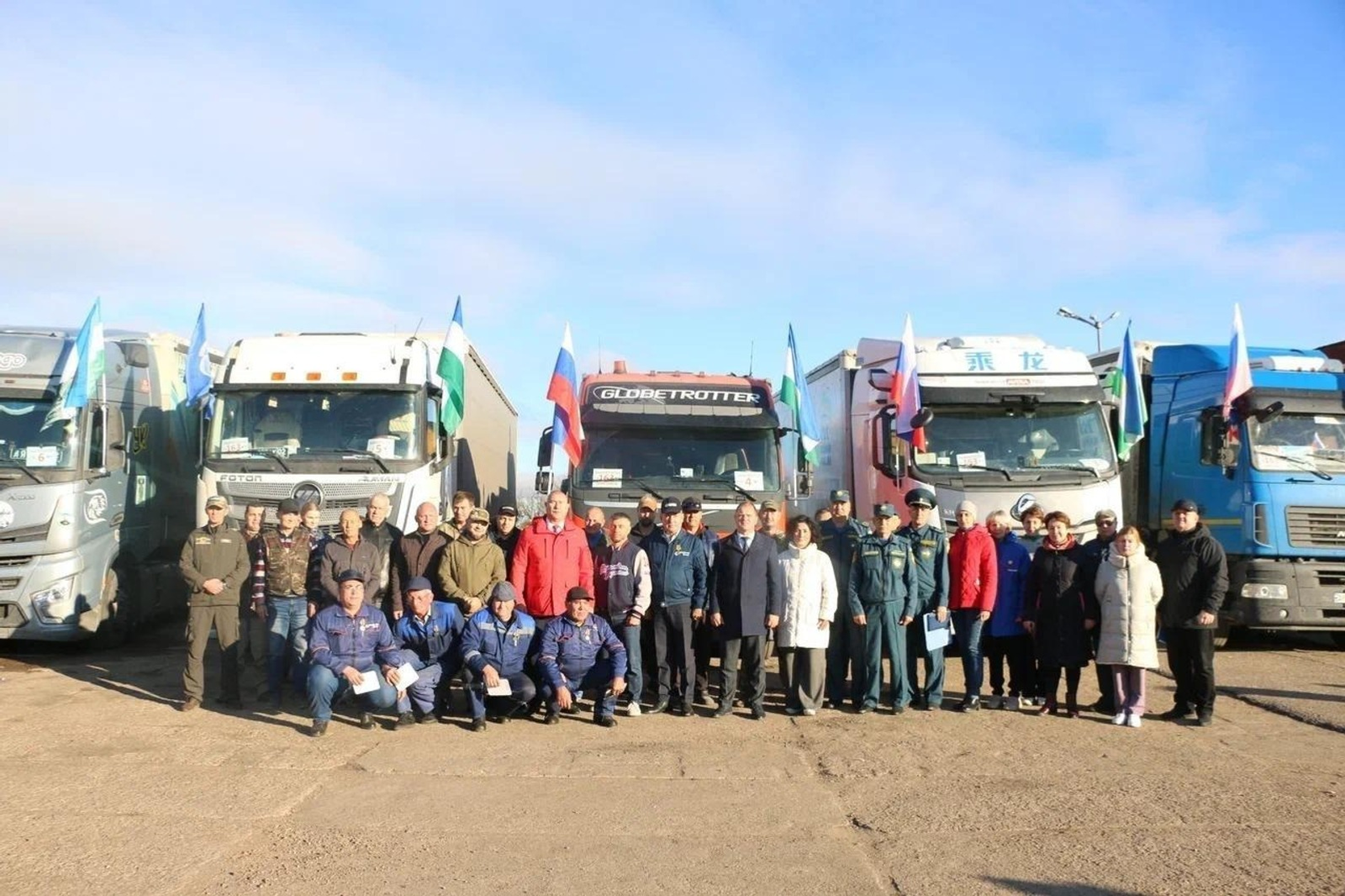 Из Башкирии в зону СВО отправили 163-й гуманитарный конвой