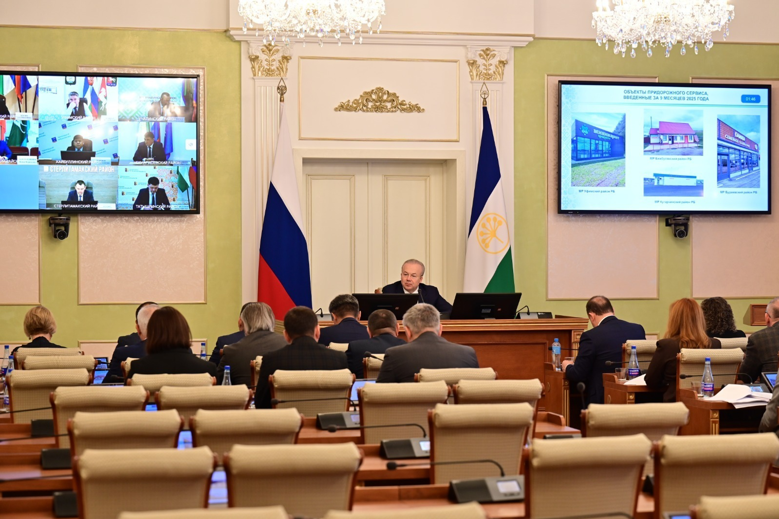 В Башкирии за 9 месяцев 2025 года построили 129 объектов придорожного сервиса