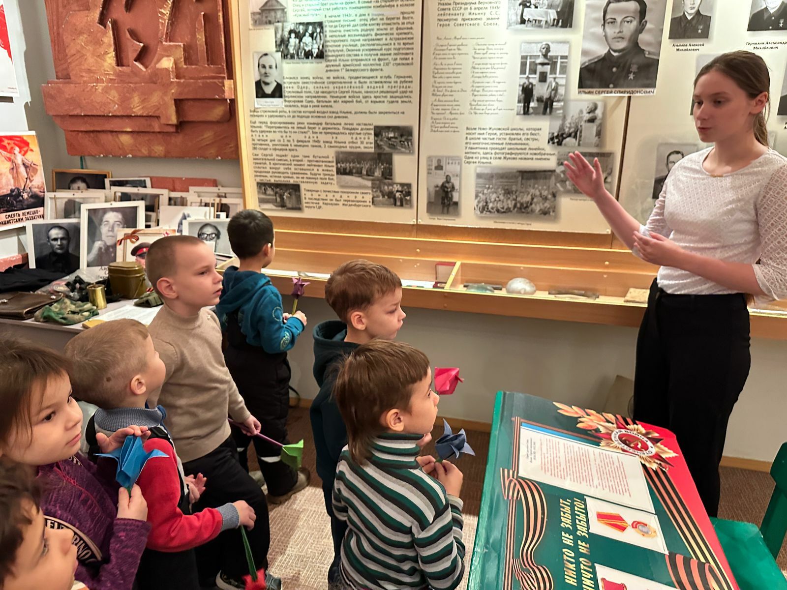 Воспитанники детского сада «Ласточка» впервые побывали в школе села Жуково