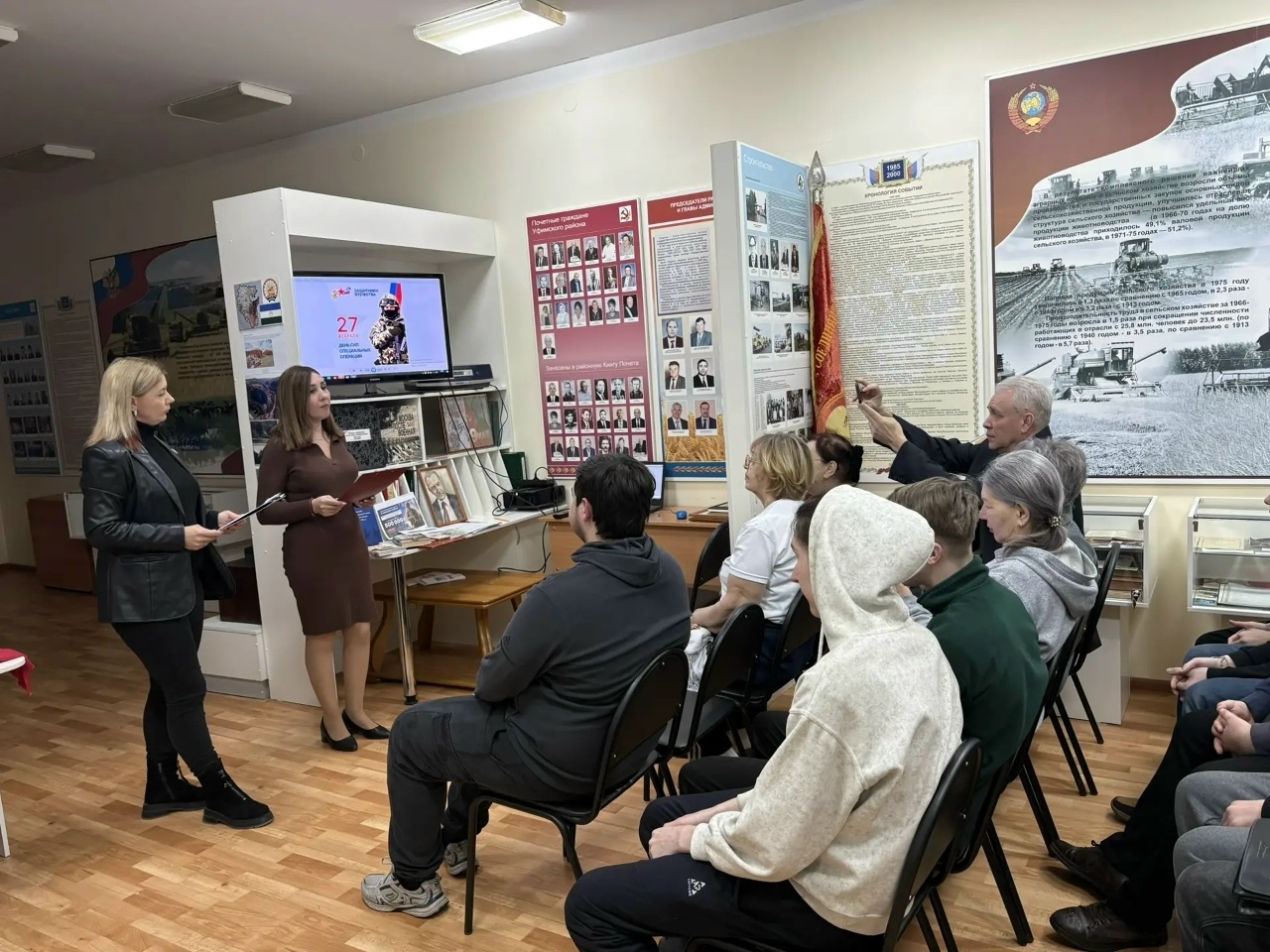 В Михайловке прошел патриотический час, посвященный Дню сил специальных операций