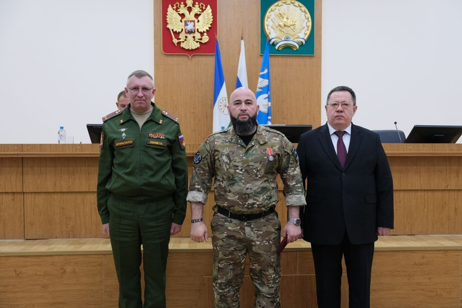 Президент РФ наградил ветерана СВО из Башкирии медалью Суворова