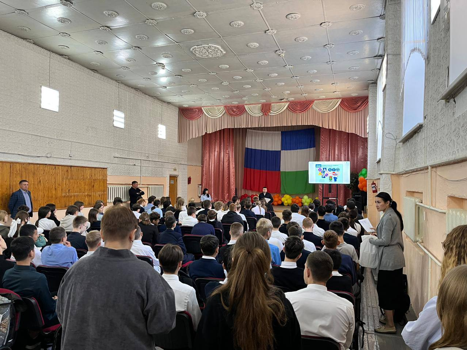 В Уфимском районе школьникам напомнили о правилах дорожной безопасности