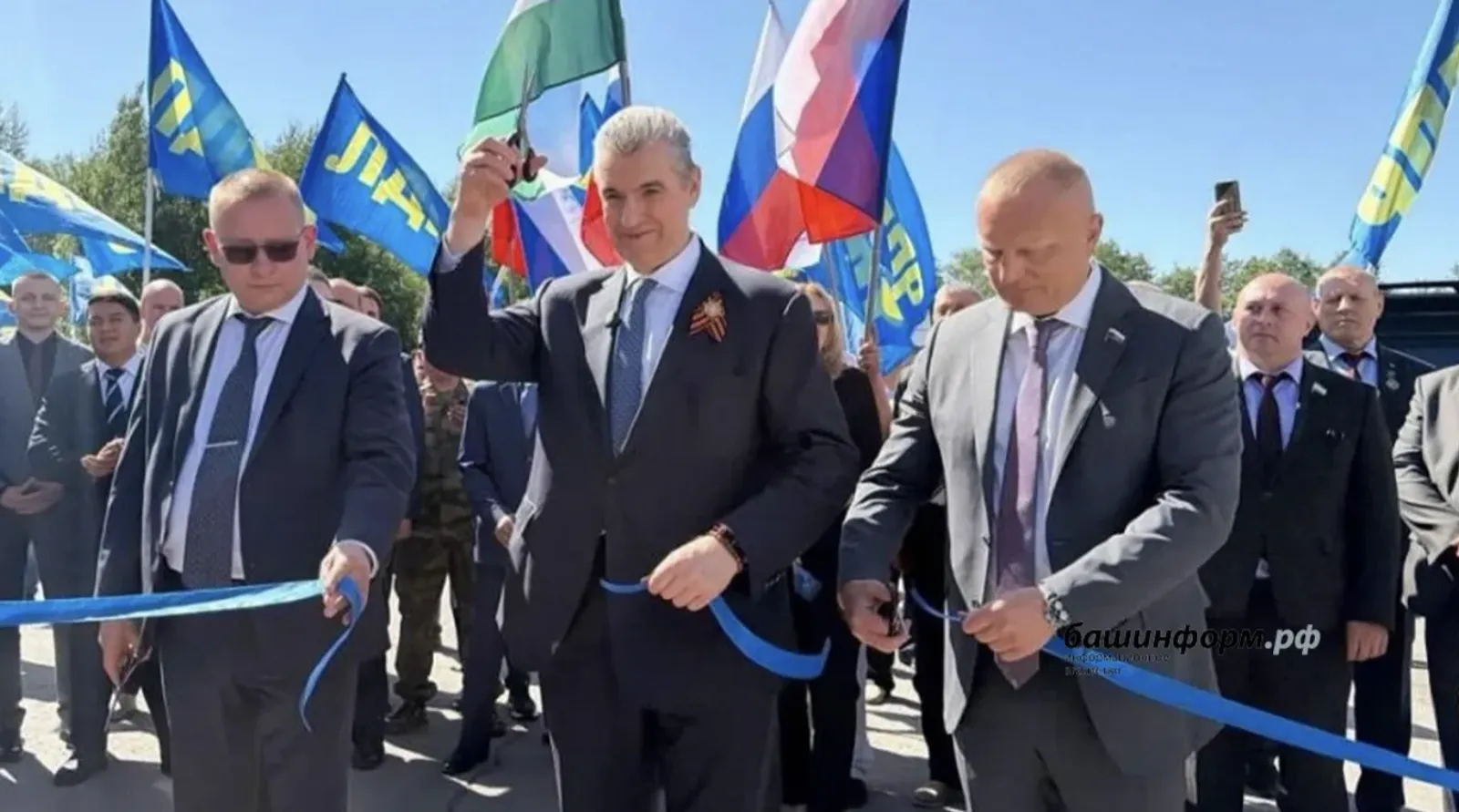 В Уфе открыли улицу Владимира Жириновского
