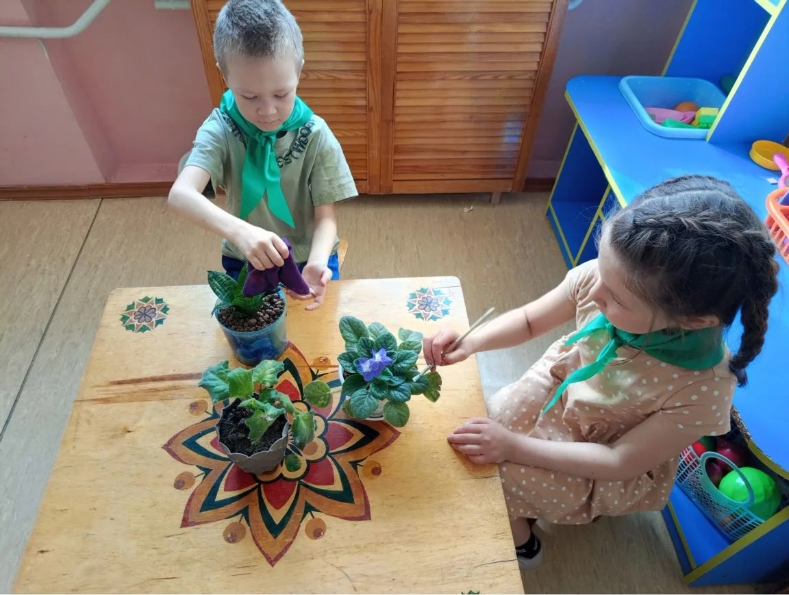 В детском саду Уфимского района выращивают огород на окне