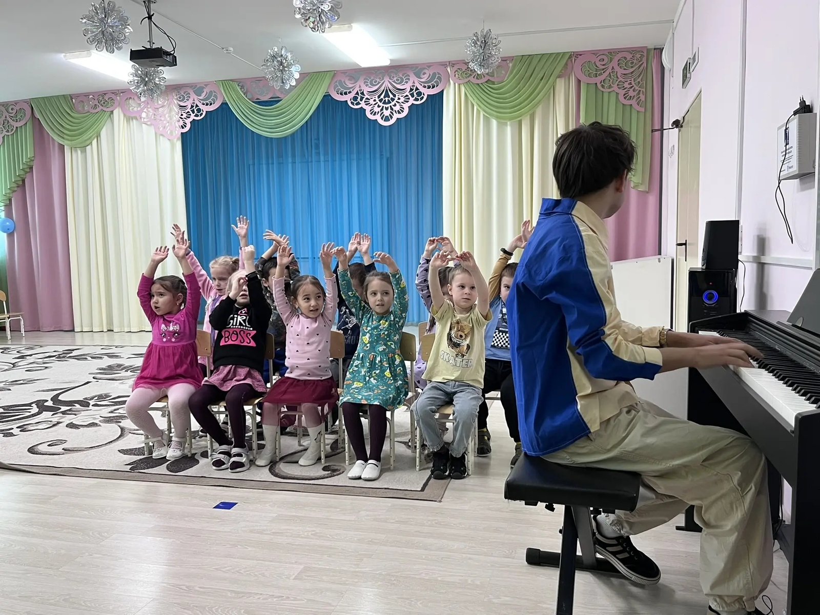 В детском саду Уфимского района зажигают юные звезды вокала