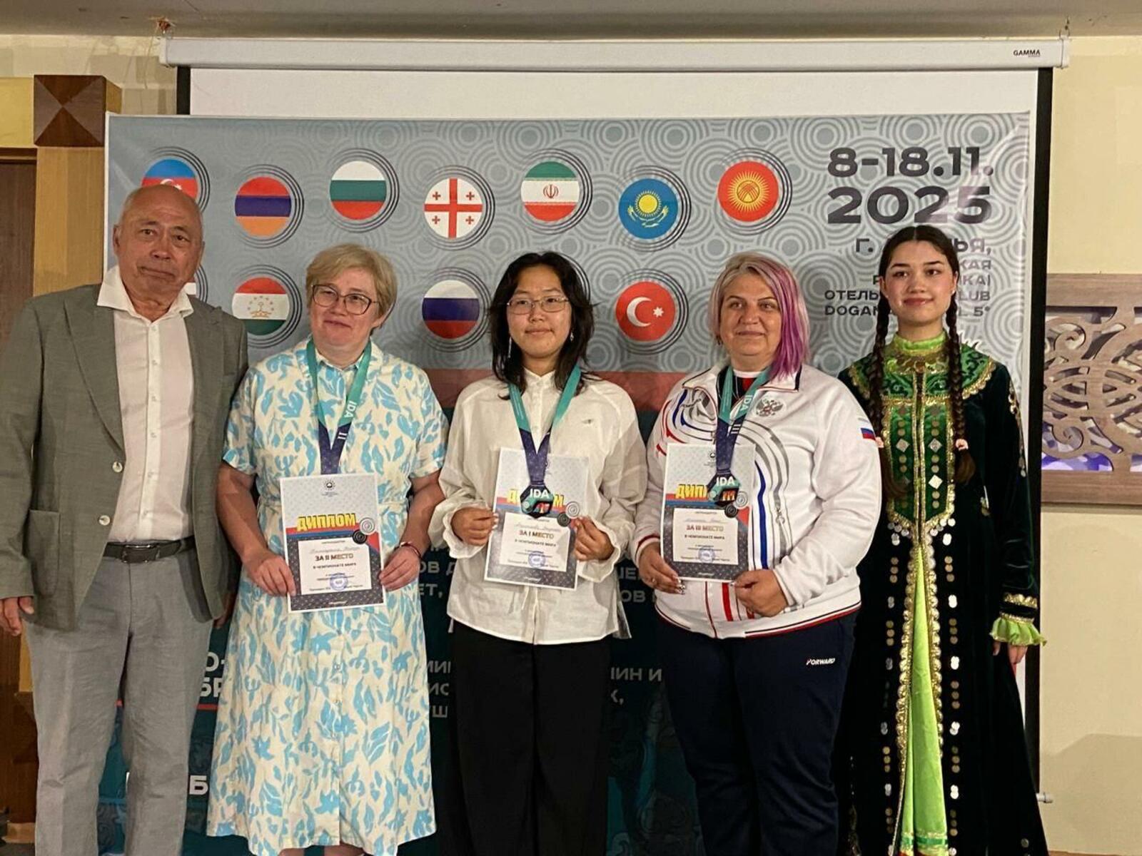 Шашистка из Башкирии завоевала серебро на мировом первенстве в Турции