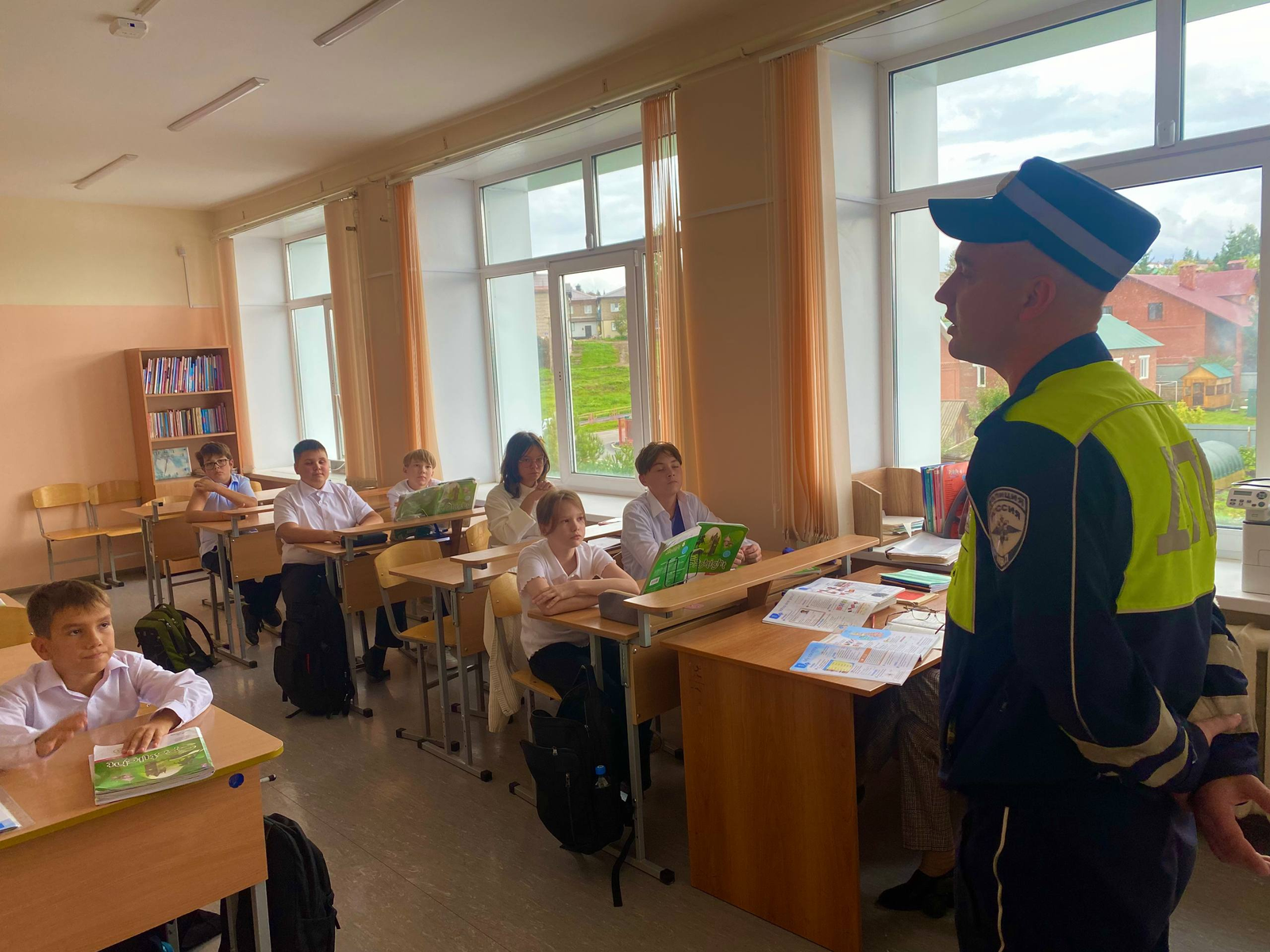 ГИБДД провела урок дорожной безопасности в Уфимском районе