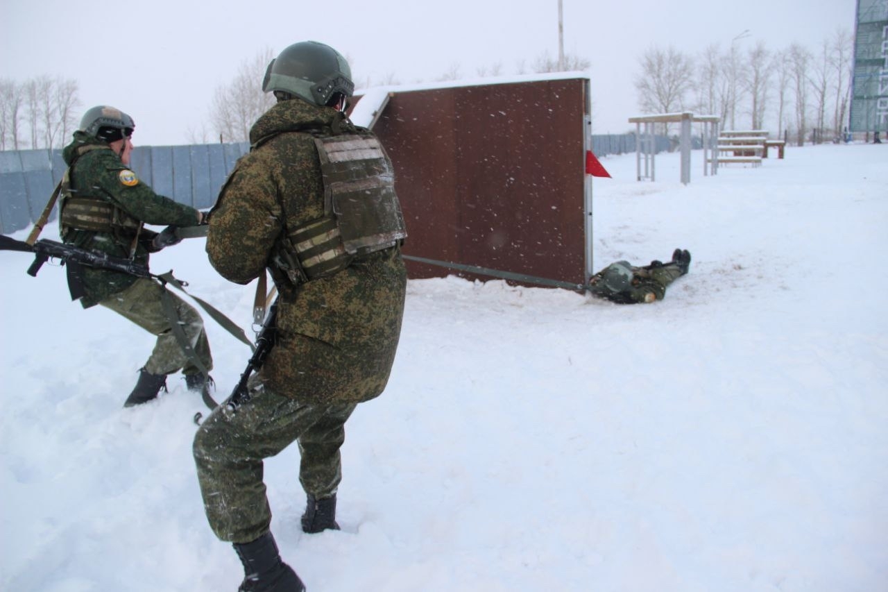 Команды Уфимского района одержали победу на республиканских юнармейских играх