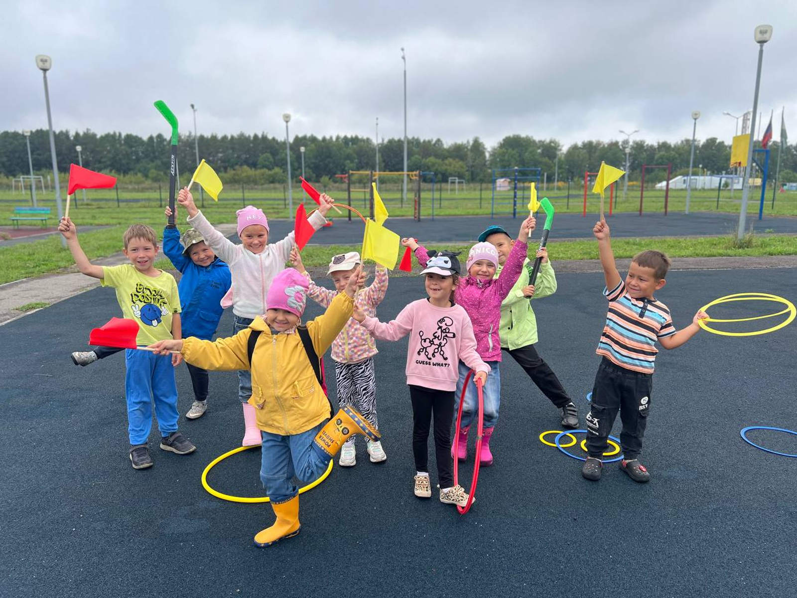 В детских садах Уфимского района провели спортивные праздники